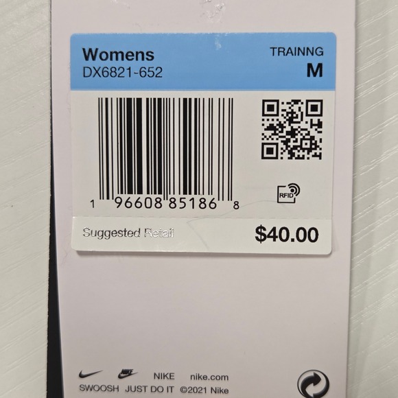 Nike Womens Swoosh Medium Support Dri-FIT Racerback Sports Bra Burgundy M - Picture 5 of 5